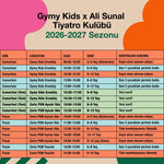Gymy Kids X Ali Sunal Tiyatro Kulübü 2026-2027 Sezonu