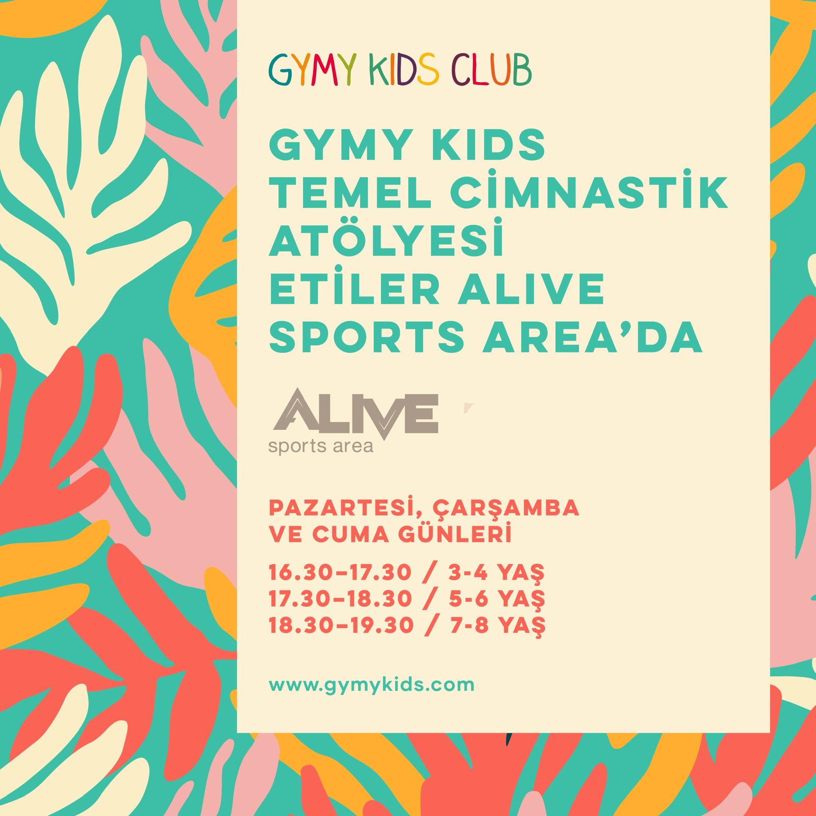 Temel Cimnastik Atölyesi Etiler Alive Sports Area'da