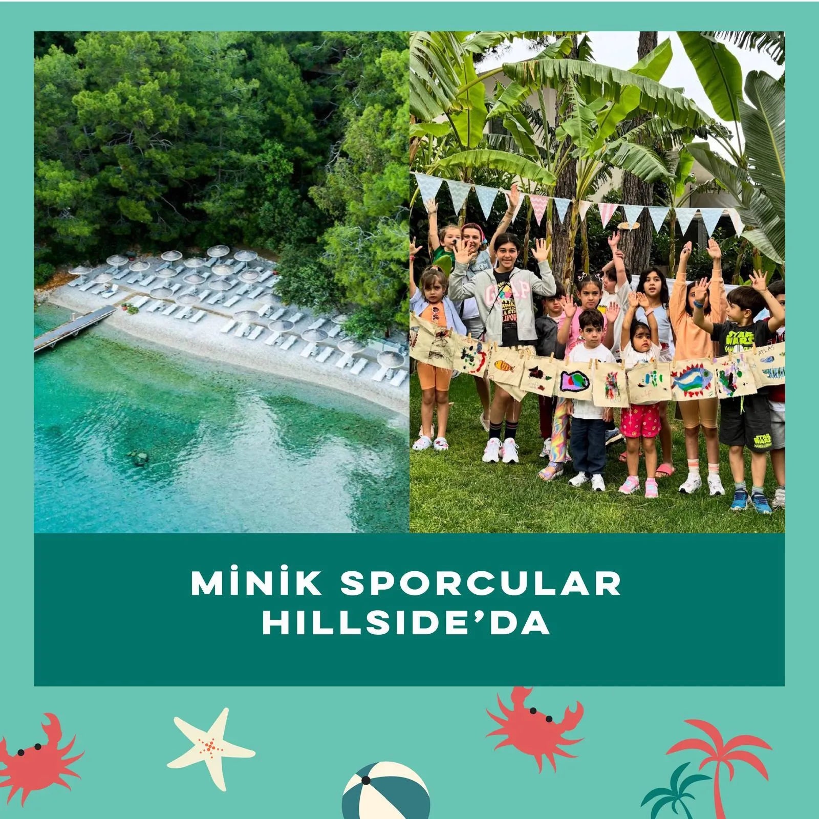 Minik Sporcular Hillside'da