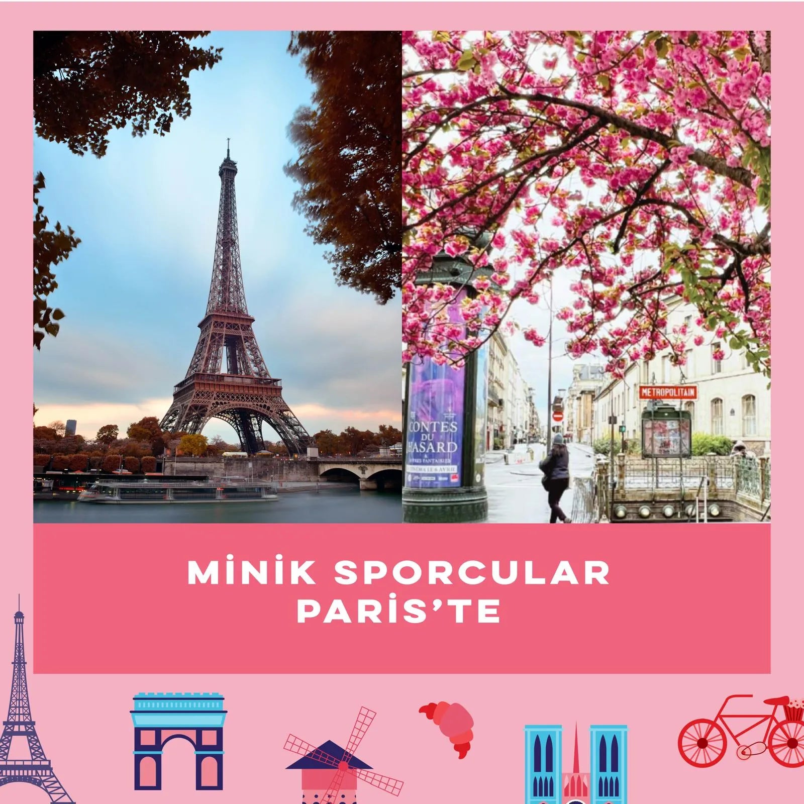 Minik Sporcular Paris'te